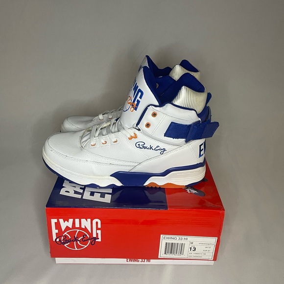 13 Patrick Ewing 33 HITOP Knicks - Picture 5 of 5